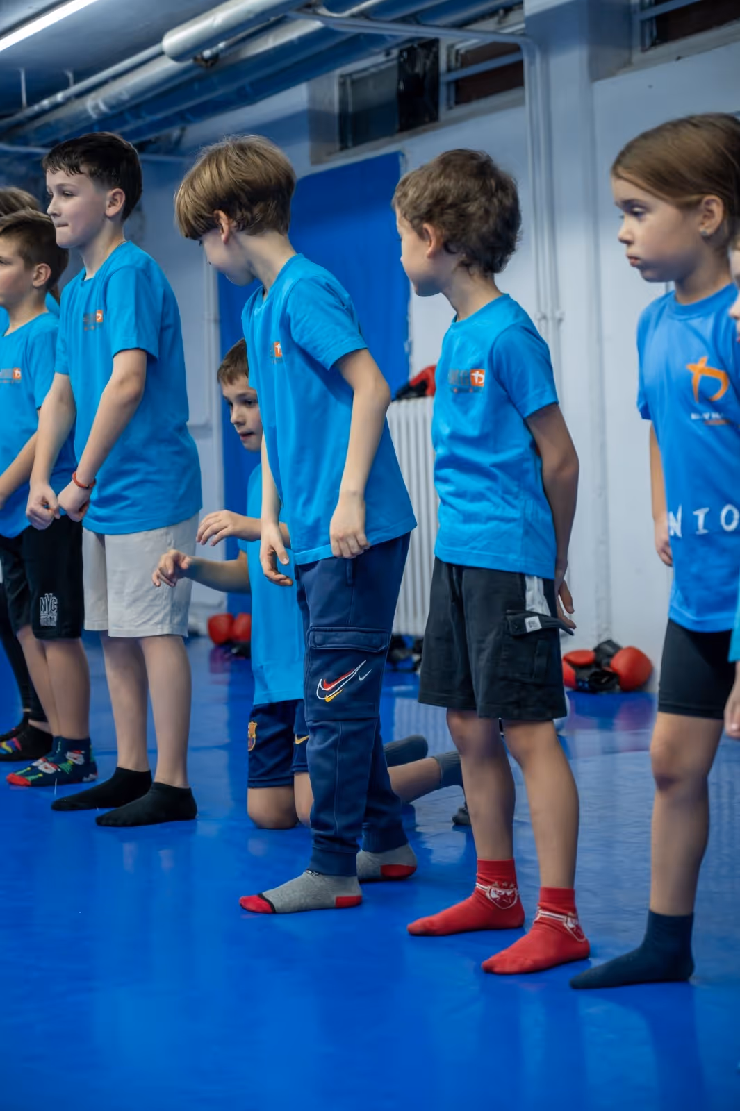 Polaganje krav mage za decu u klubu krav maga myrmidons (Krav Maga Global Srbija)