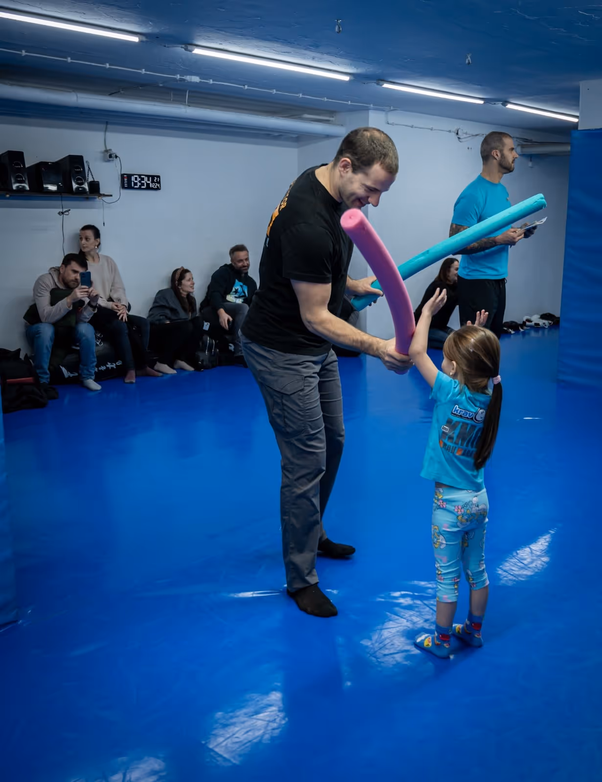 Polaganje krav mage za decu u klubu krav maga myrmidons (Krav Maga Global Srbija)