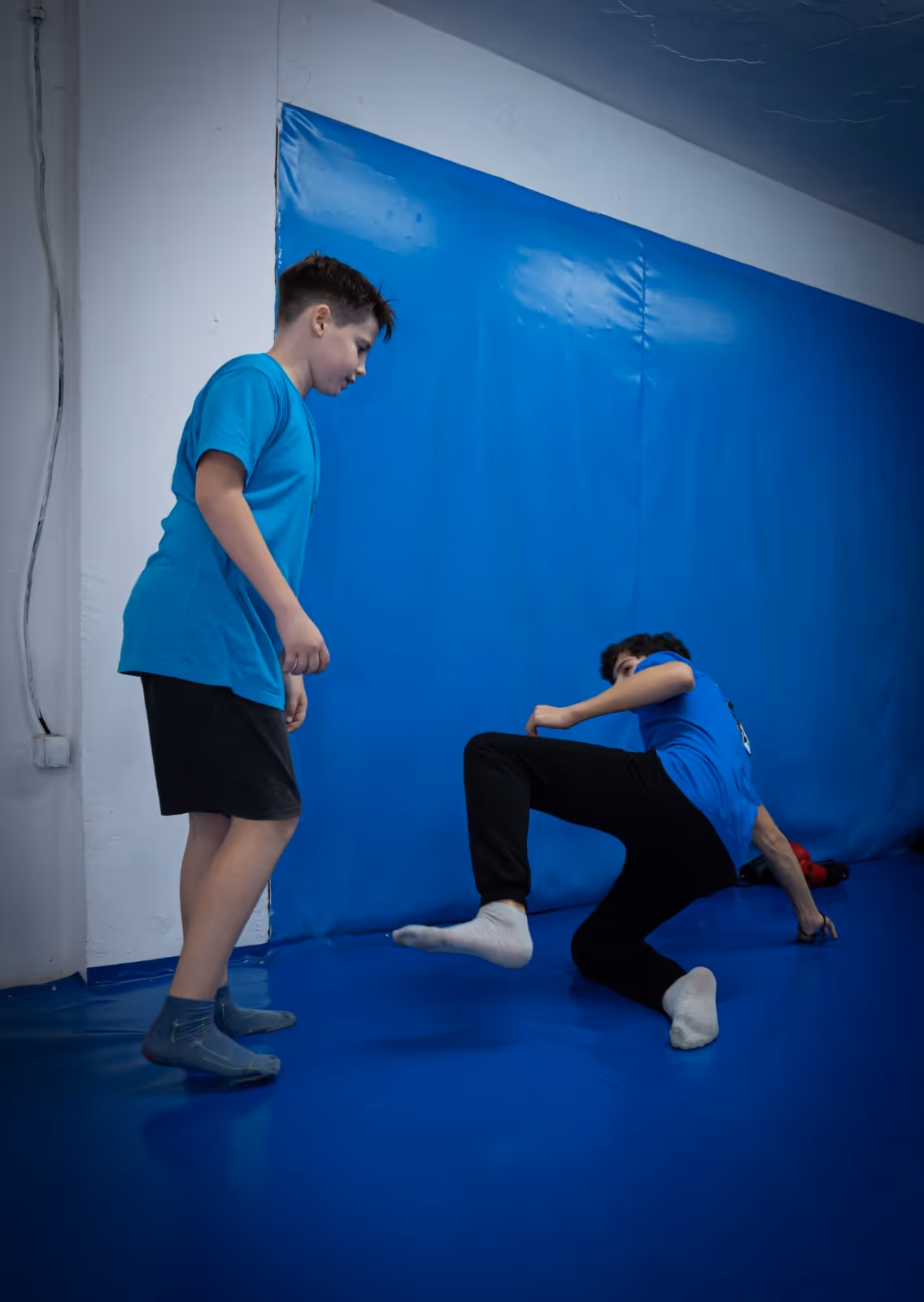 Polaganje krav mage za decu u klubu krav maga myrmidons (Krav Maga Global Srbija)