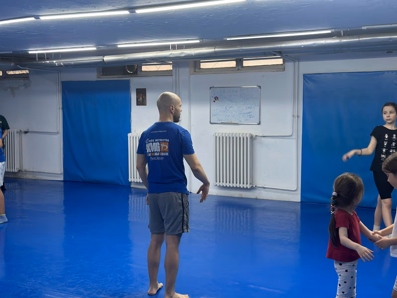 Junior grupa trening Krav Maga Myrmidons, trener Nenad Ćuković
