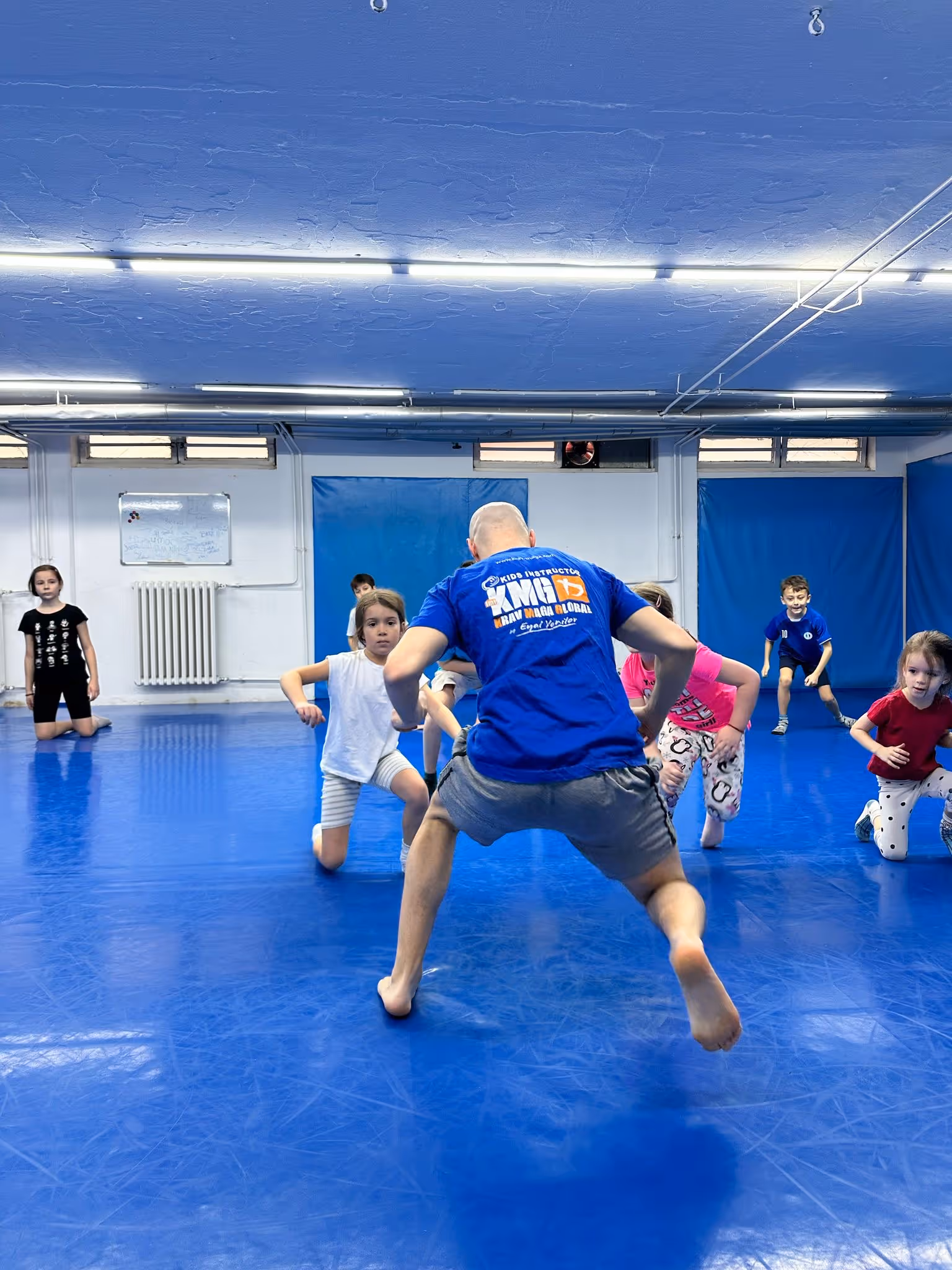 Junior grupa trening Krav Maga Myrmidons, trener Nenad Ćuković