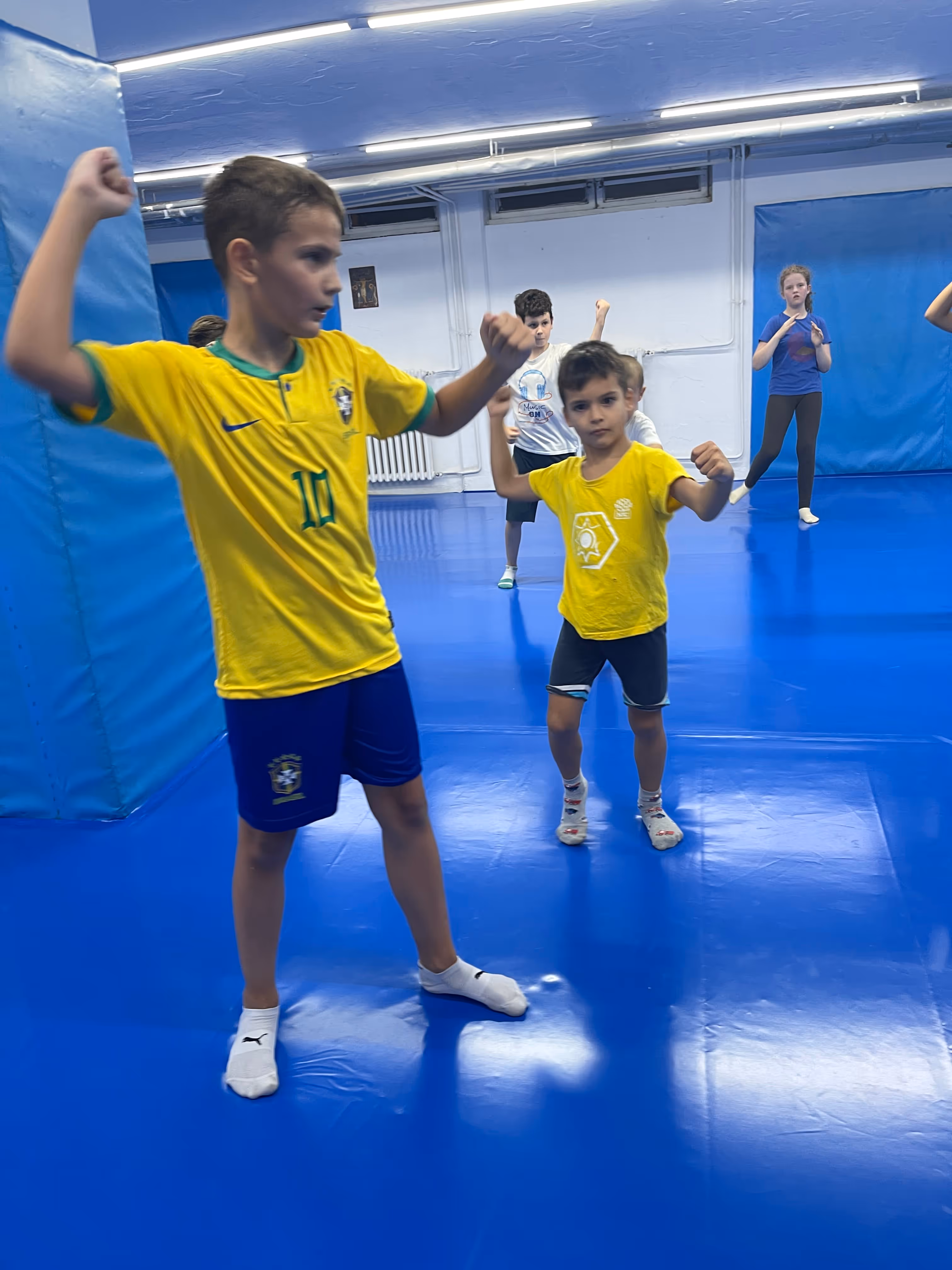 Junior grupa trening Krav Maga Myrmidons