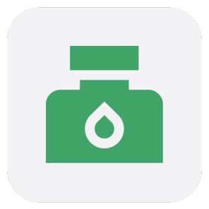 Red icon of a printer with a document showing a large X indicating a printer error or failure.