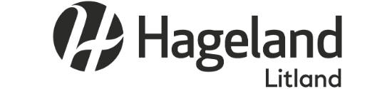 Hageland Litland logo with stylized H inside a circle.