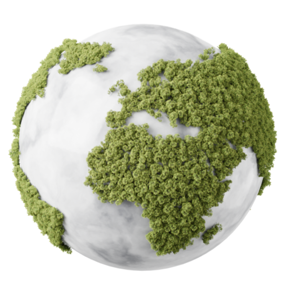 3D globe animation