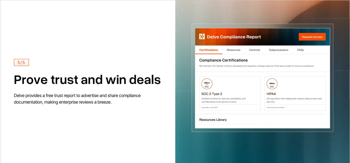 Delve feature module 5 of 5: prove trust and win deals