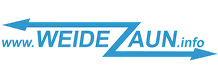 WEIDEZAUN.info logo with blue text and arrows pointing left and right around the word.
