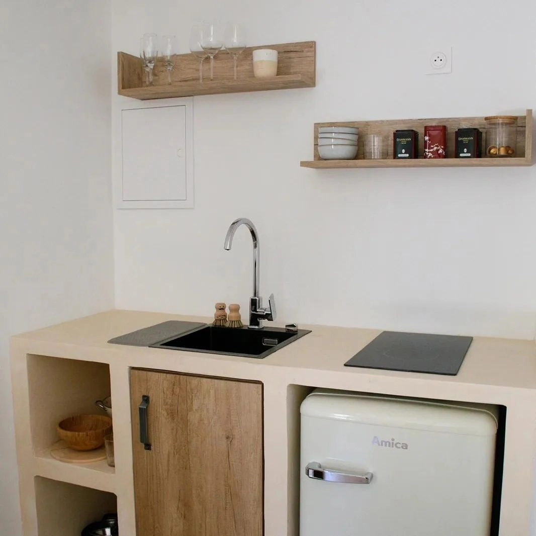 cuisine type bali dans un gîte