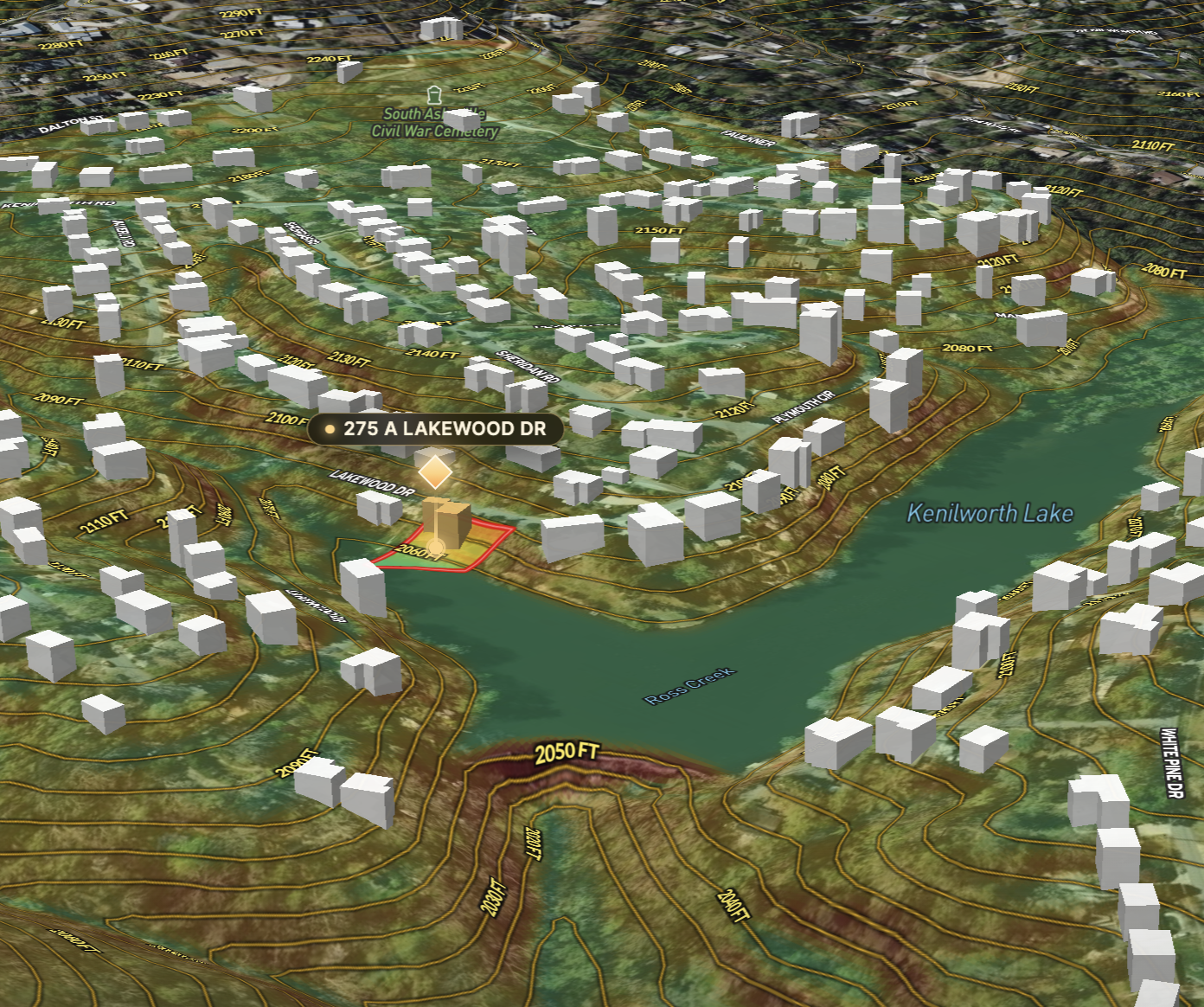 Terrain flyover