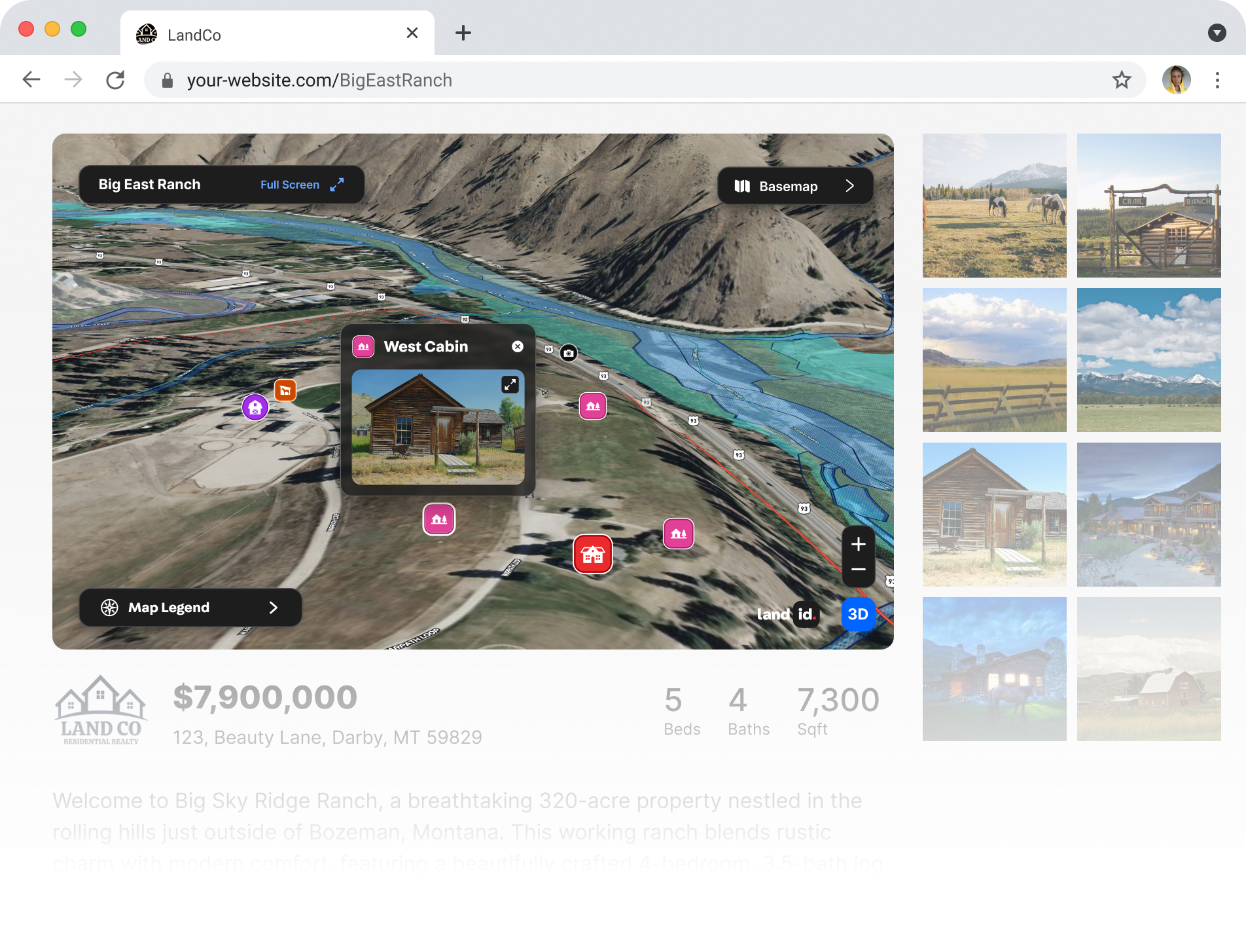 web share map image