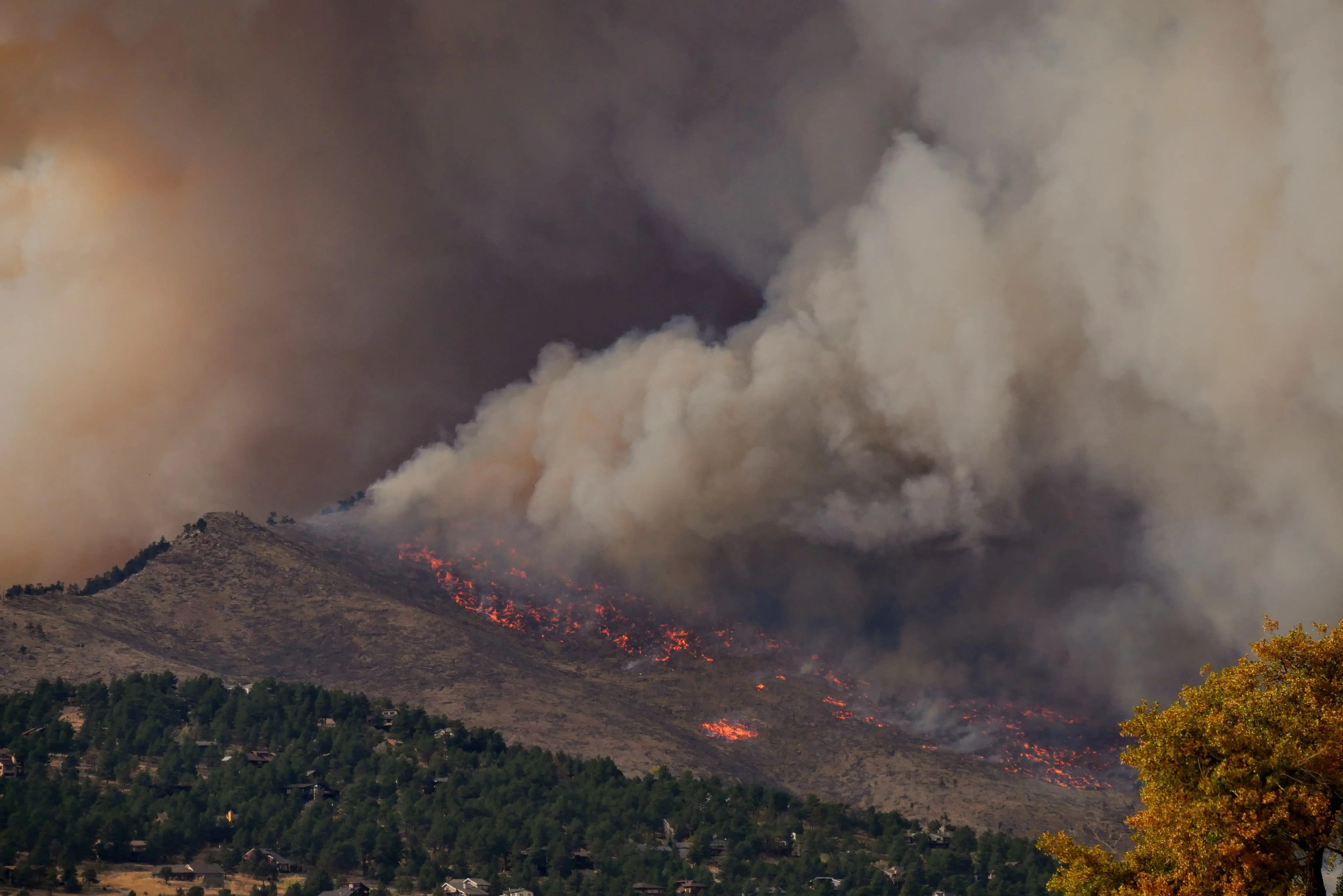 Image of a wildfire