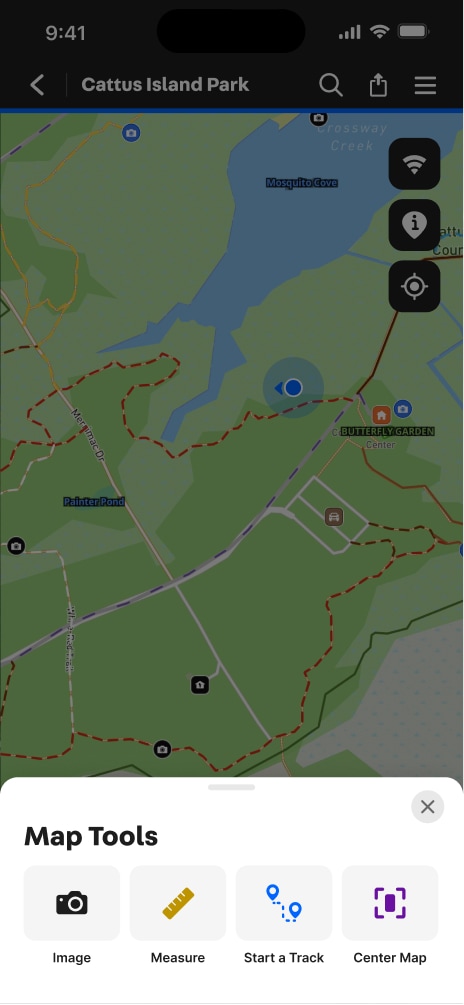 Screenshot of mountain property phone edits