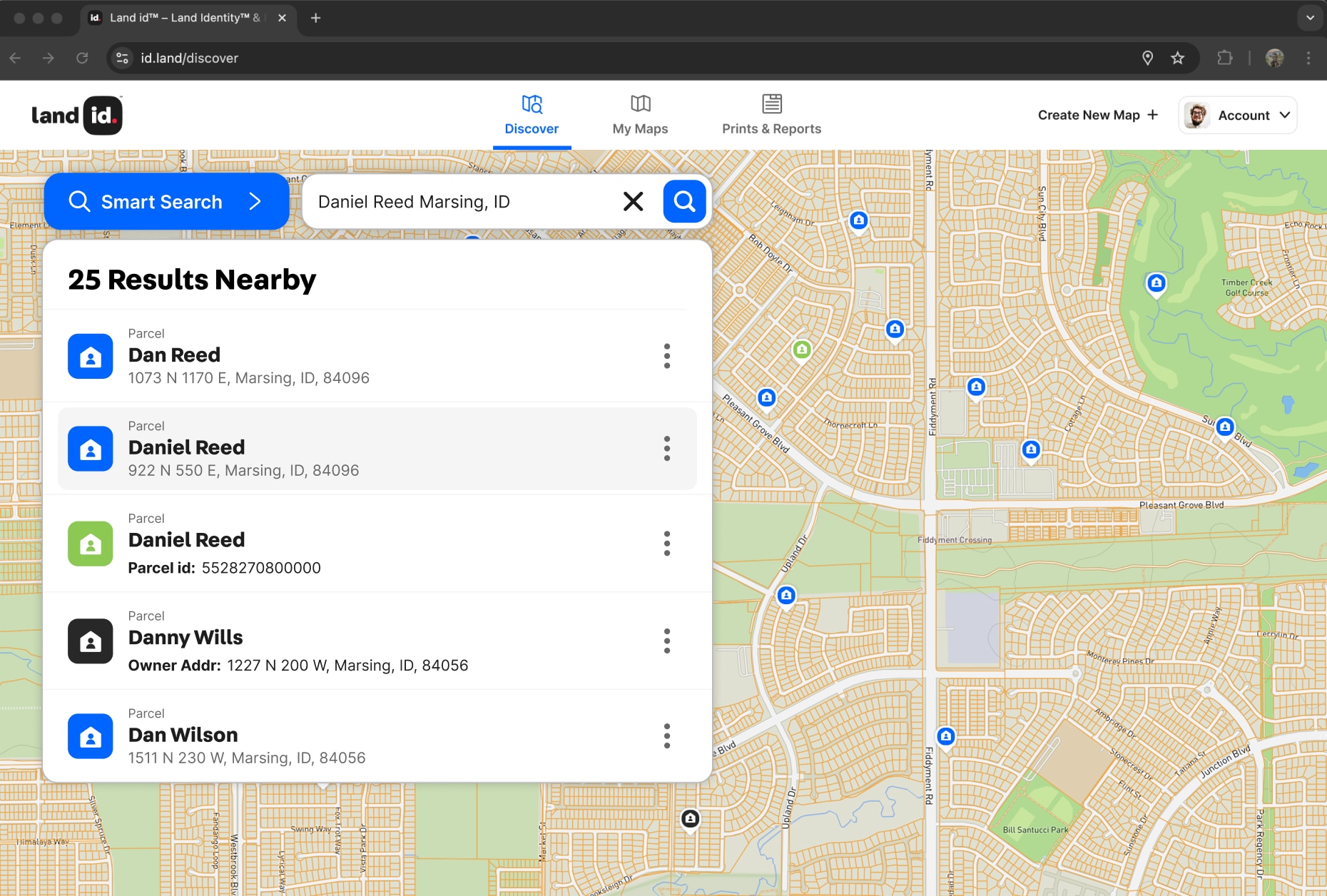 Overlook of a map portraying latitude and longitude