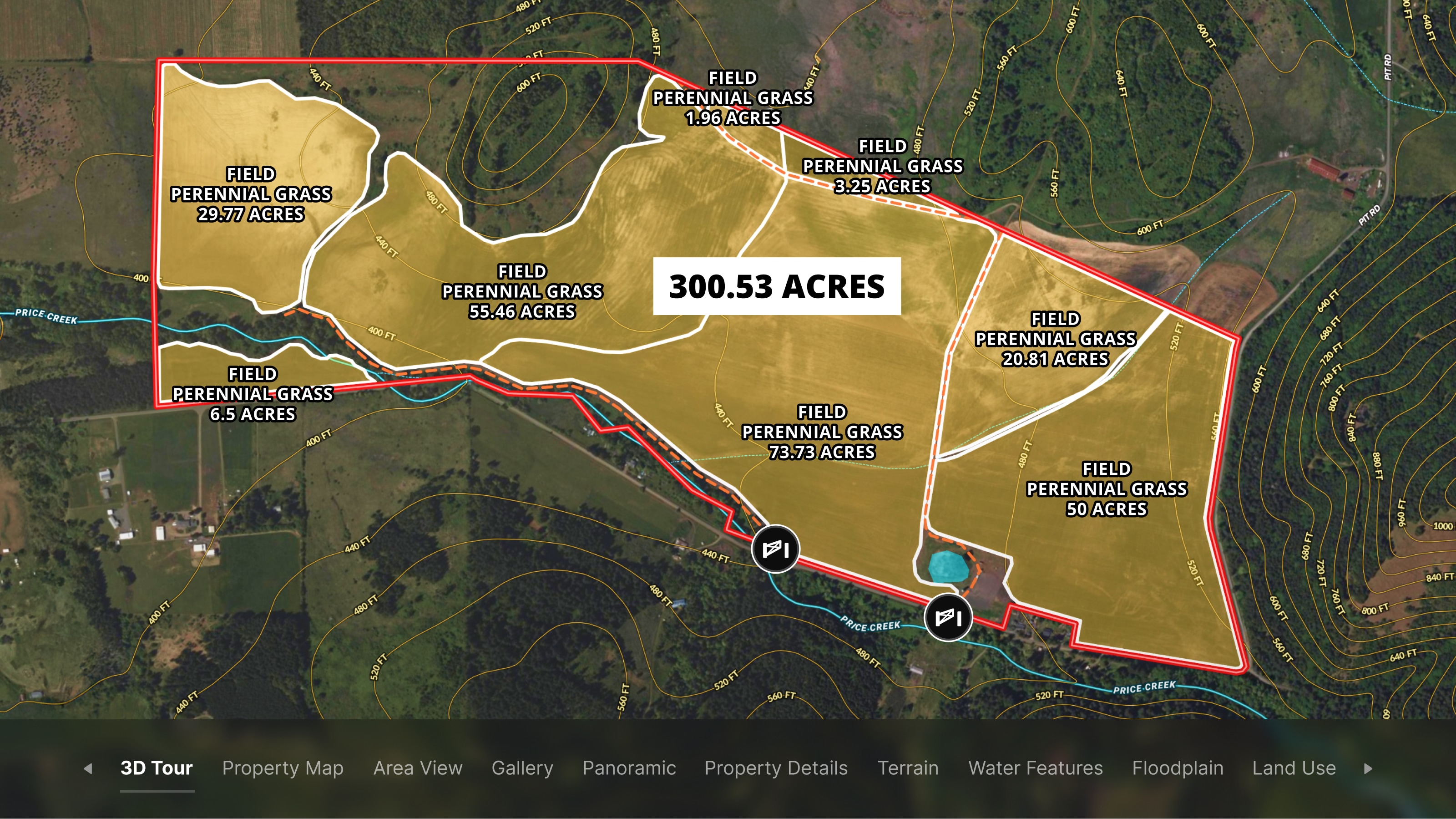 Oregon Farmland Overview – 300 Acres