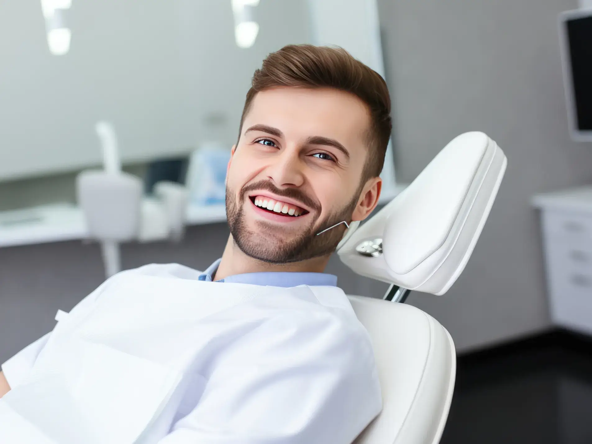 Happy patient