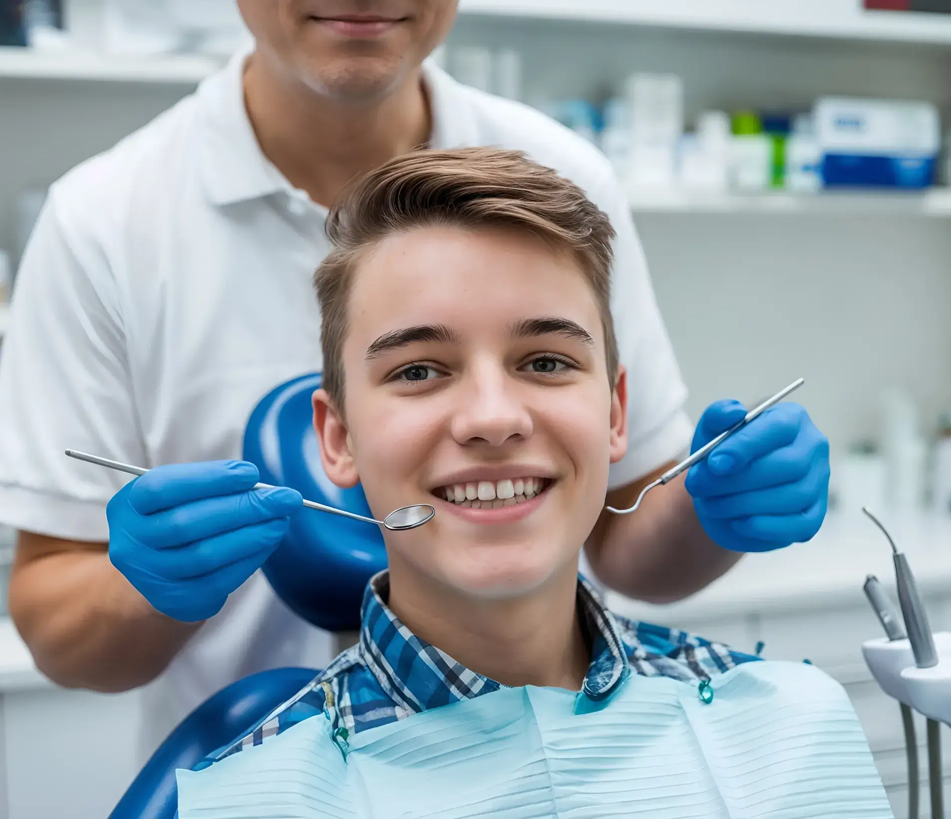 Happy patient