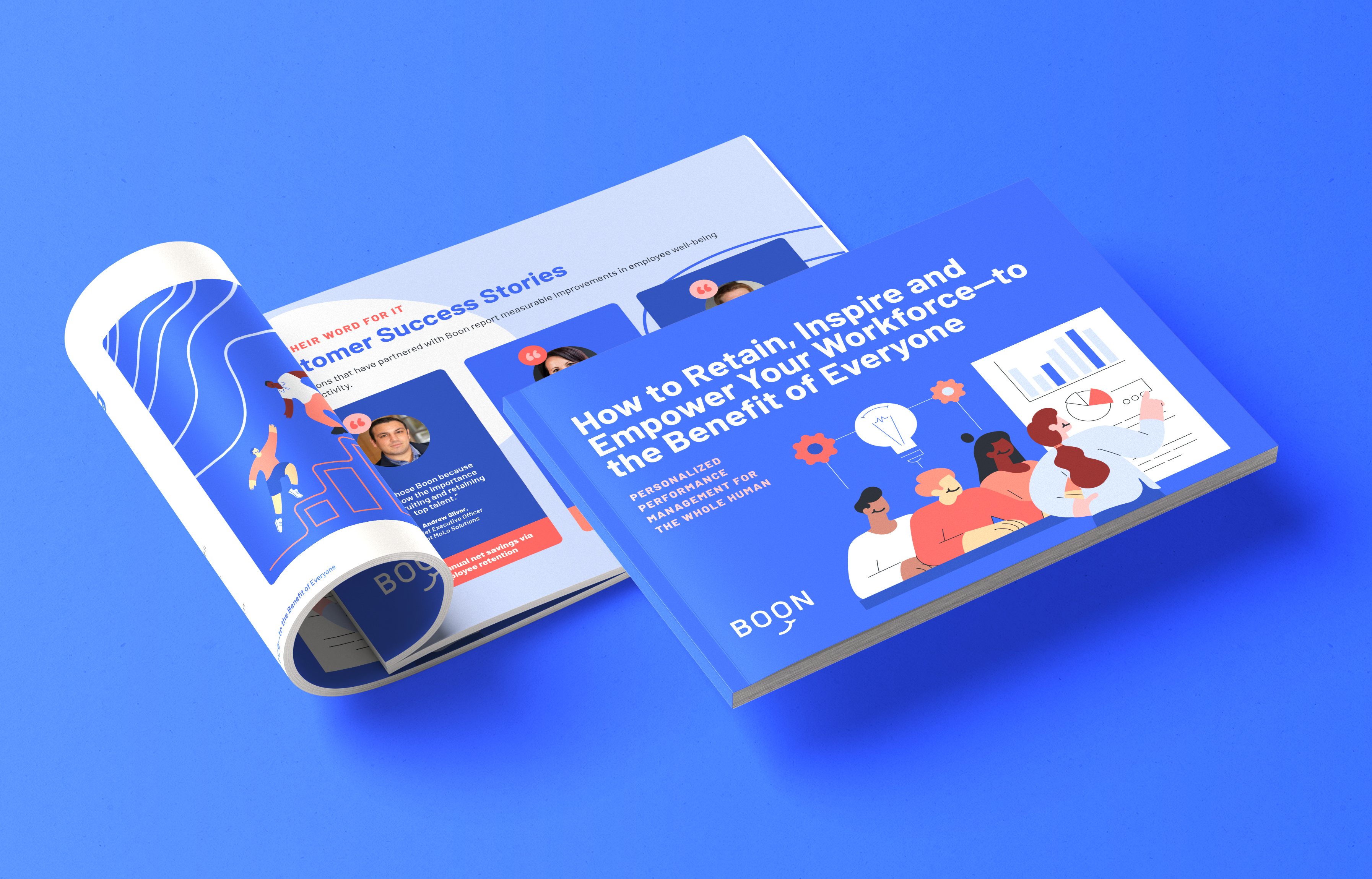 Boon Health workforce guide, rolled and flat