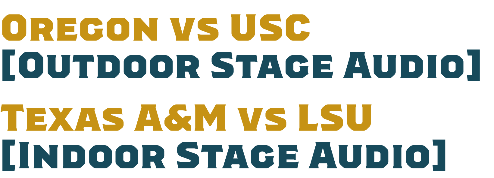 week 4 lineup college football