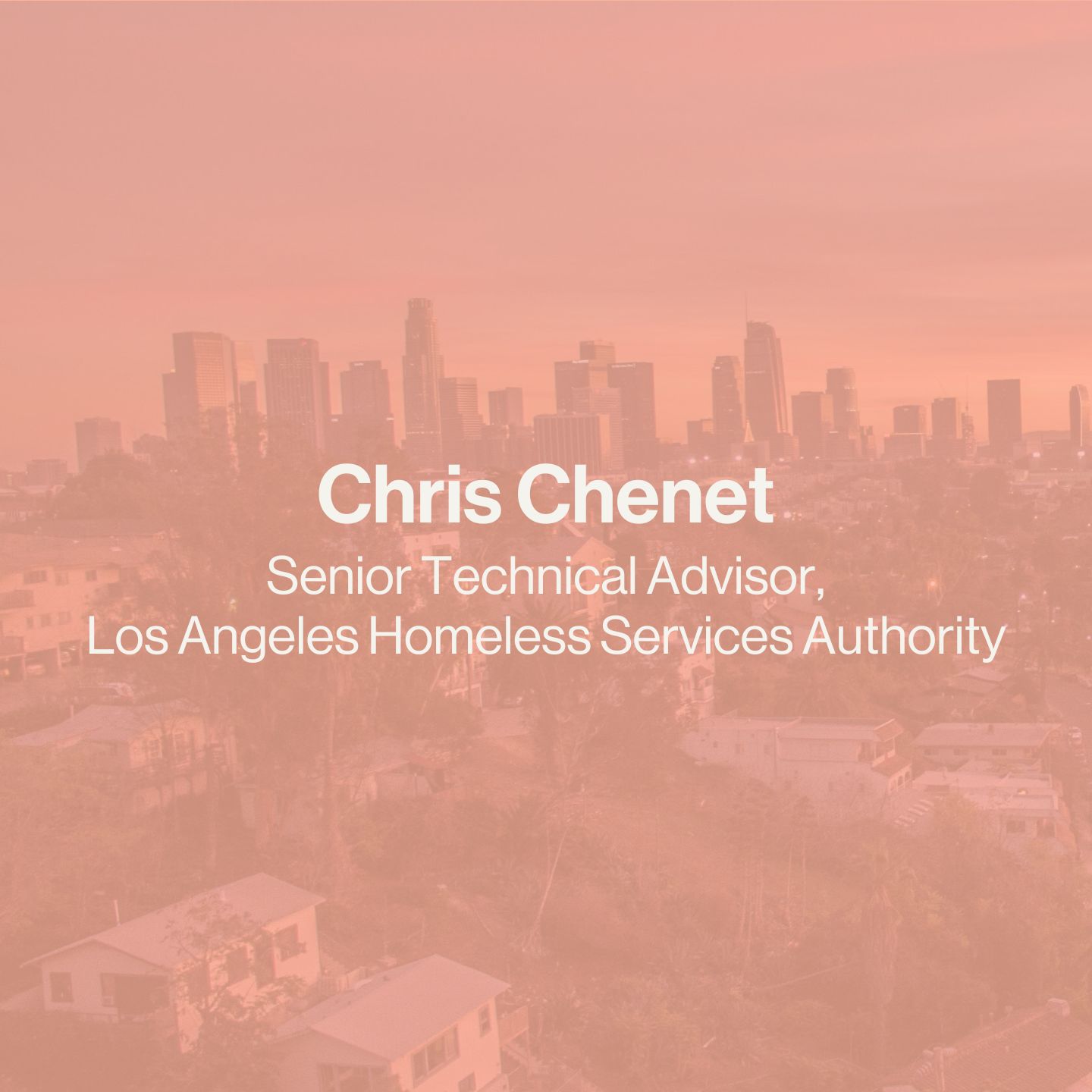 The Bonus Track One: Chris Chenet, Tiers of Homelessness, Literal vs. Non-Literal Homelessness