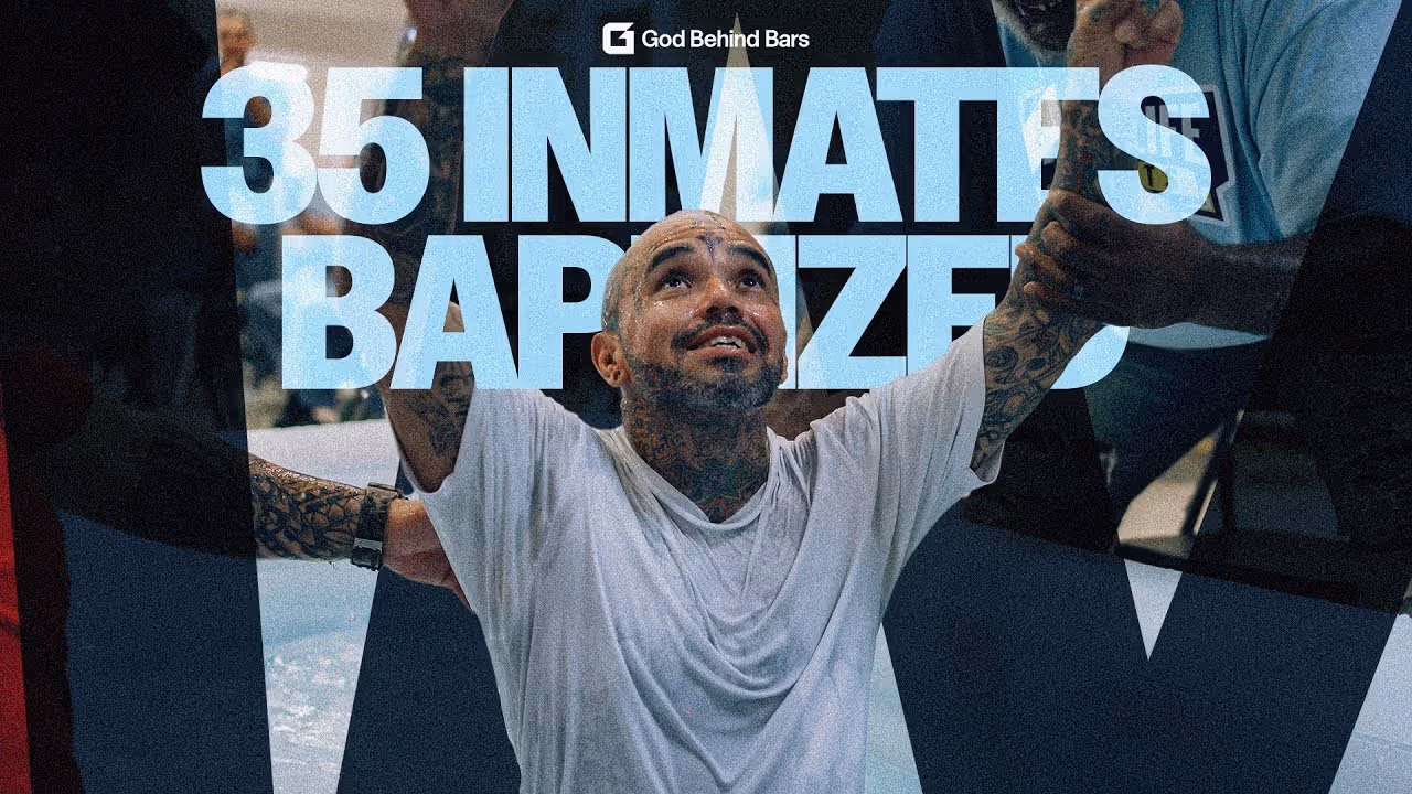 35 Inmates baptized in Jesus name!!!