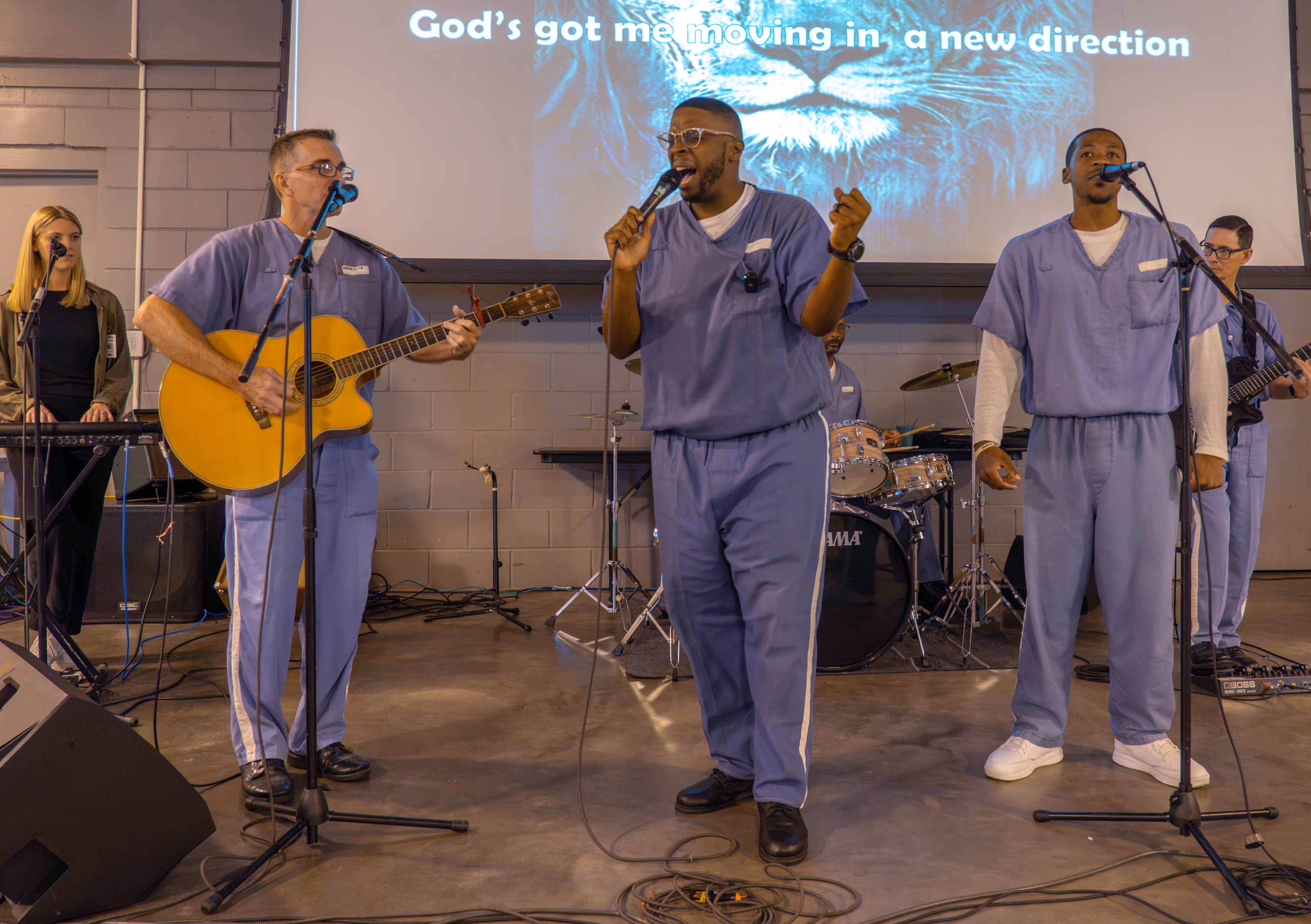 Pastor Jon Tyson joined us in prison