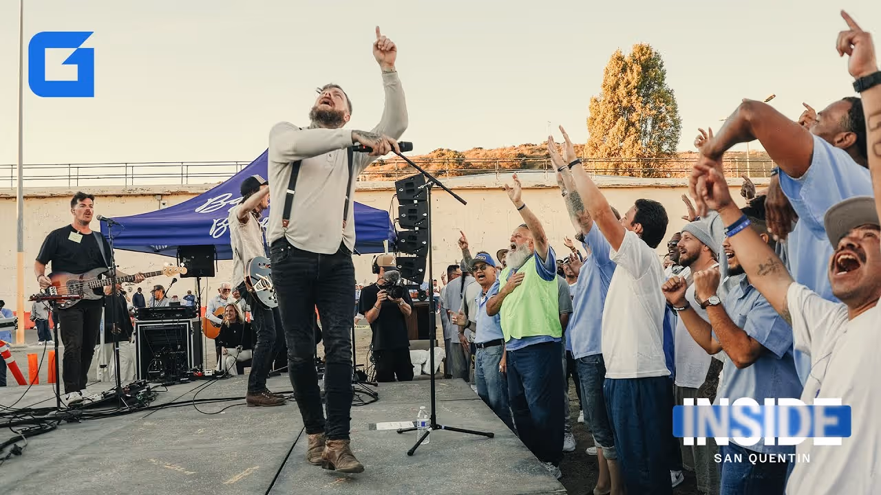 BEN FULLER on THE YARD of SAN QUENTIN