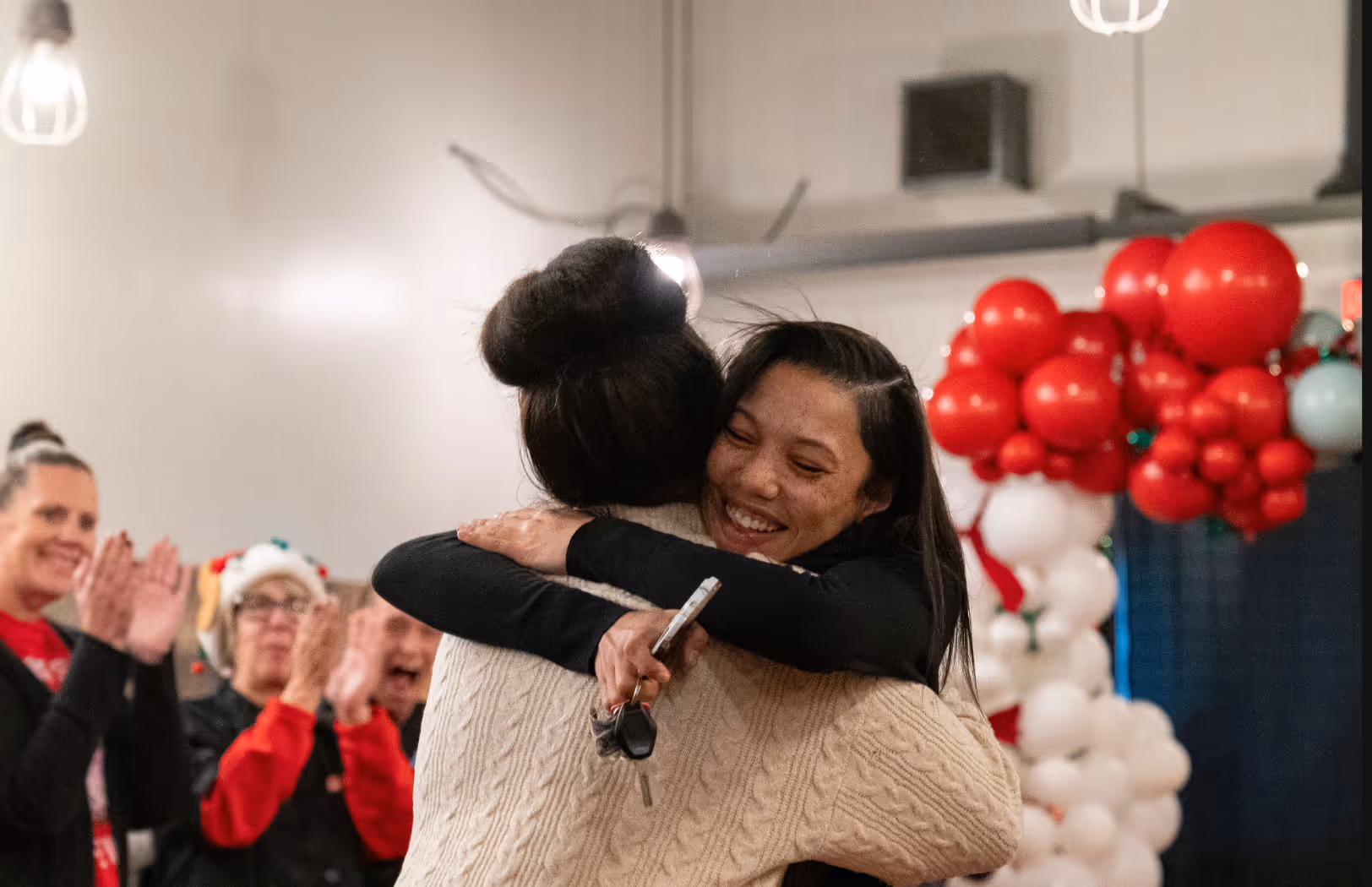 Families together again– what an amazing last event of the year! 
