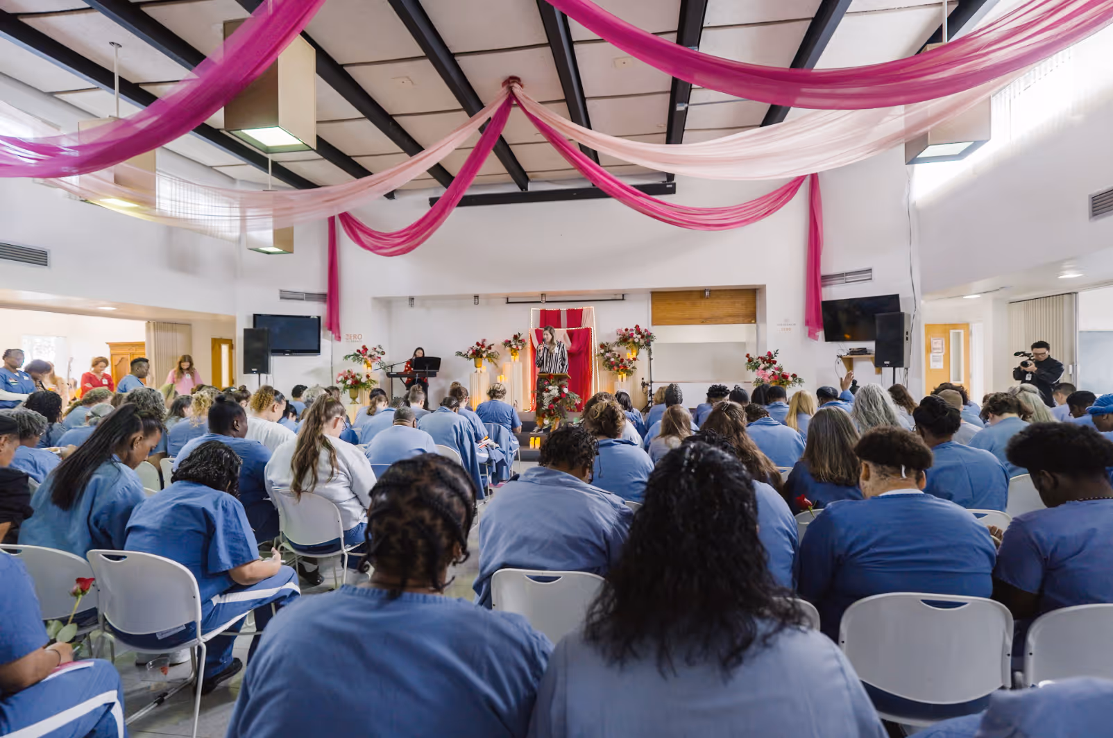 A Galentine’s surprise in PRISON!