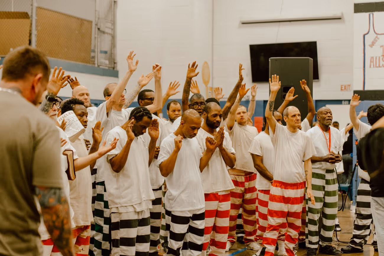 Two Different Prisons, Same Jesus!