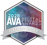 2026 AVA Digital Awards Platinum Winner Award