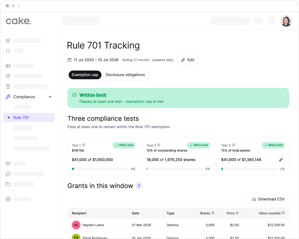Dashboard mockup