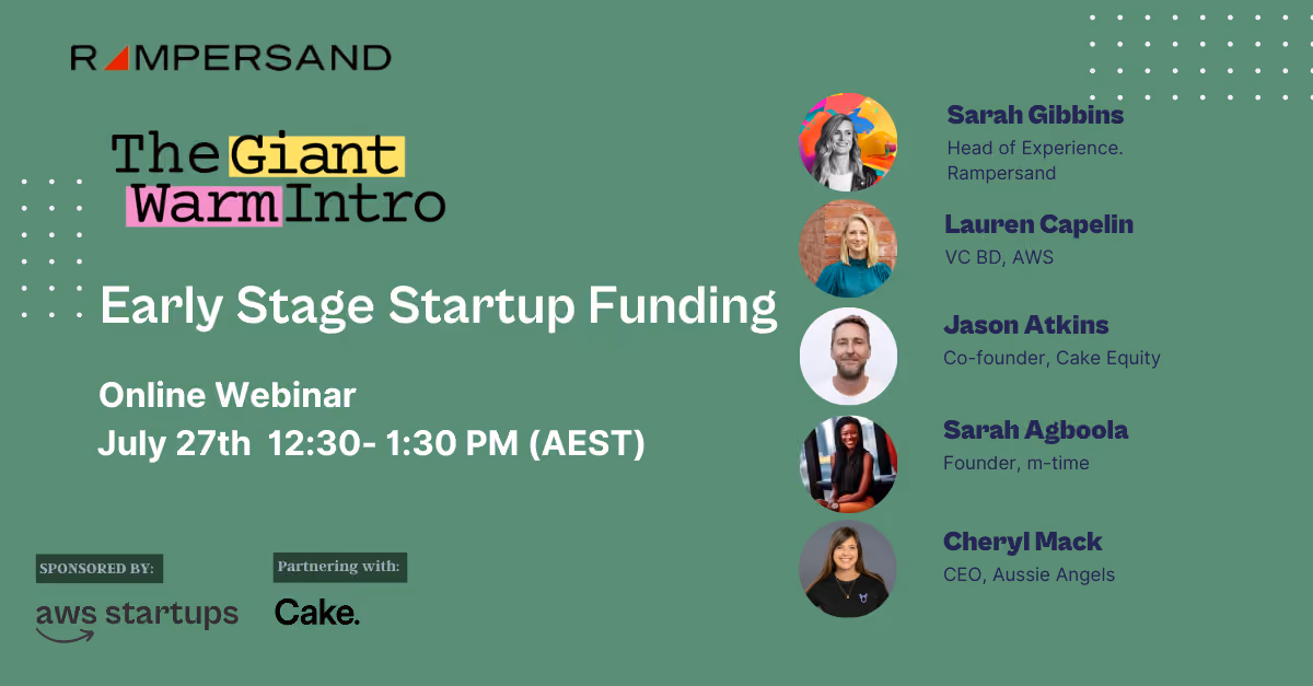 Giant Warm Intro Early-Stage Startup Funding
