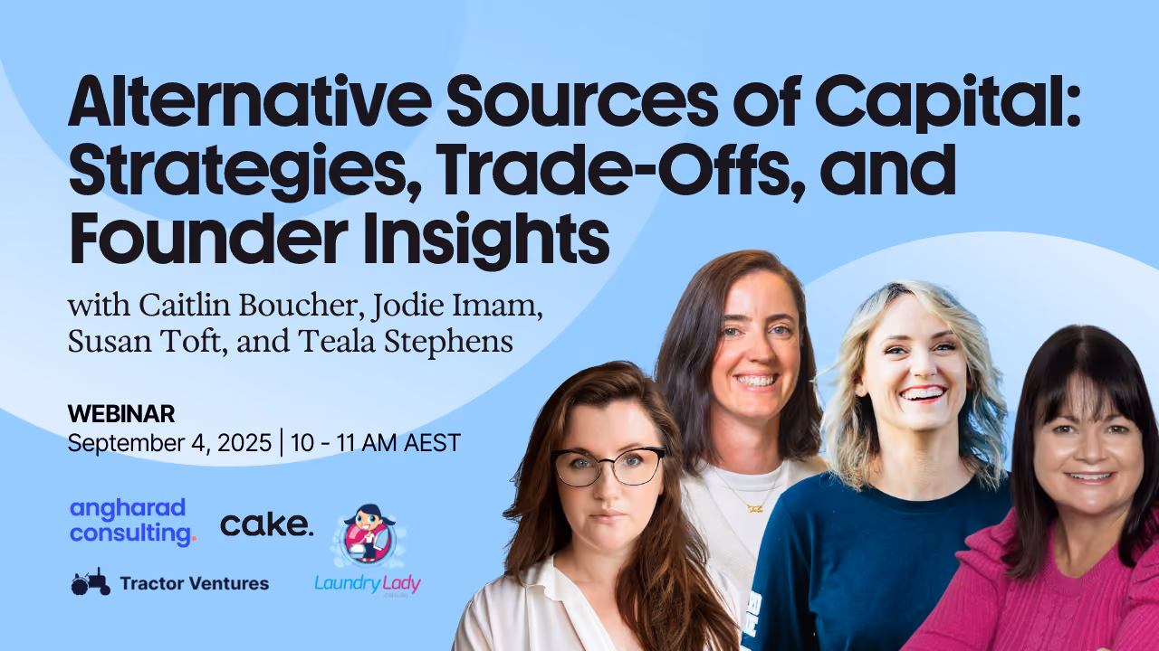 Alternative sources of capital: Strategies, trade-offs & founder insights