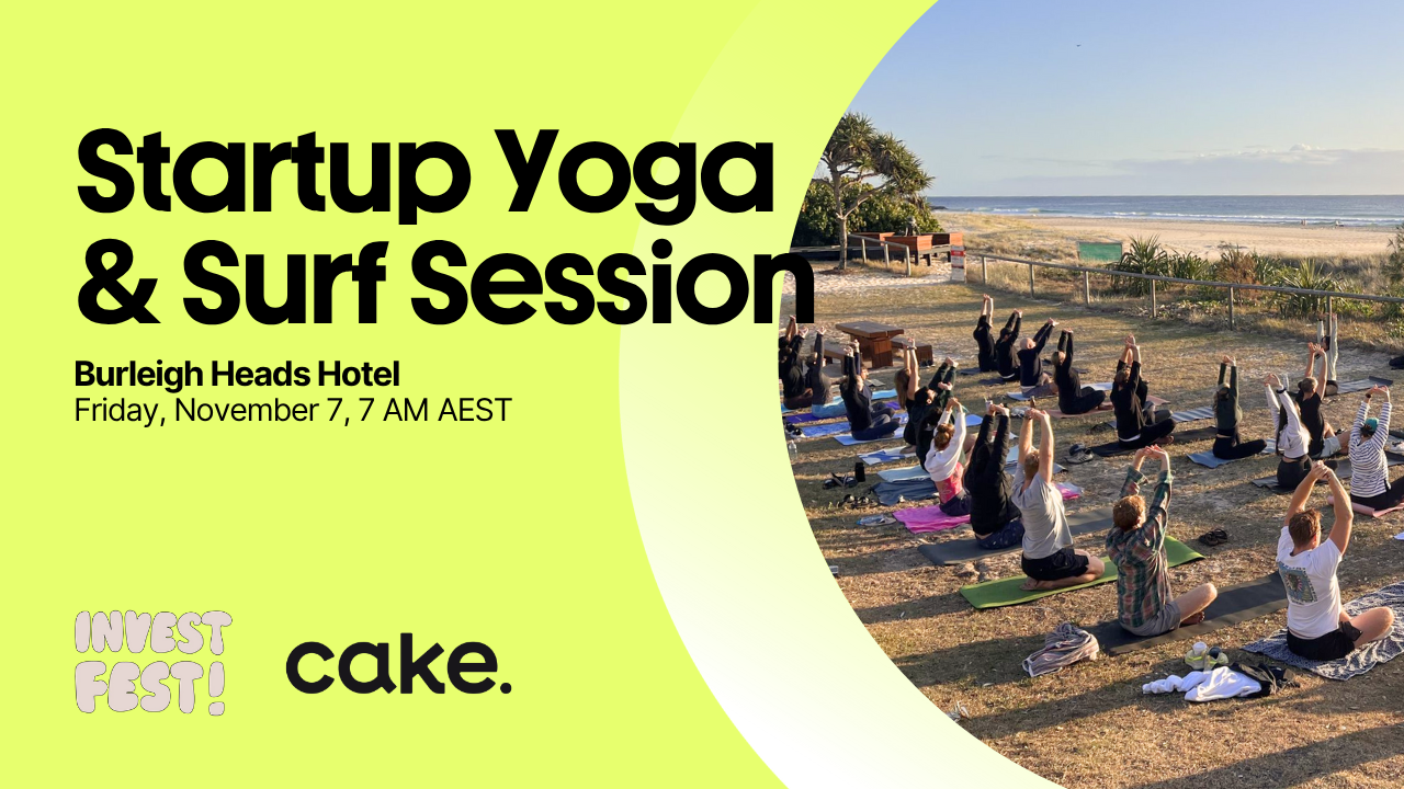 Yoga & Surf with Cake @ Burleigh Beach