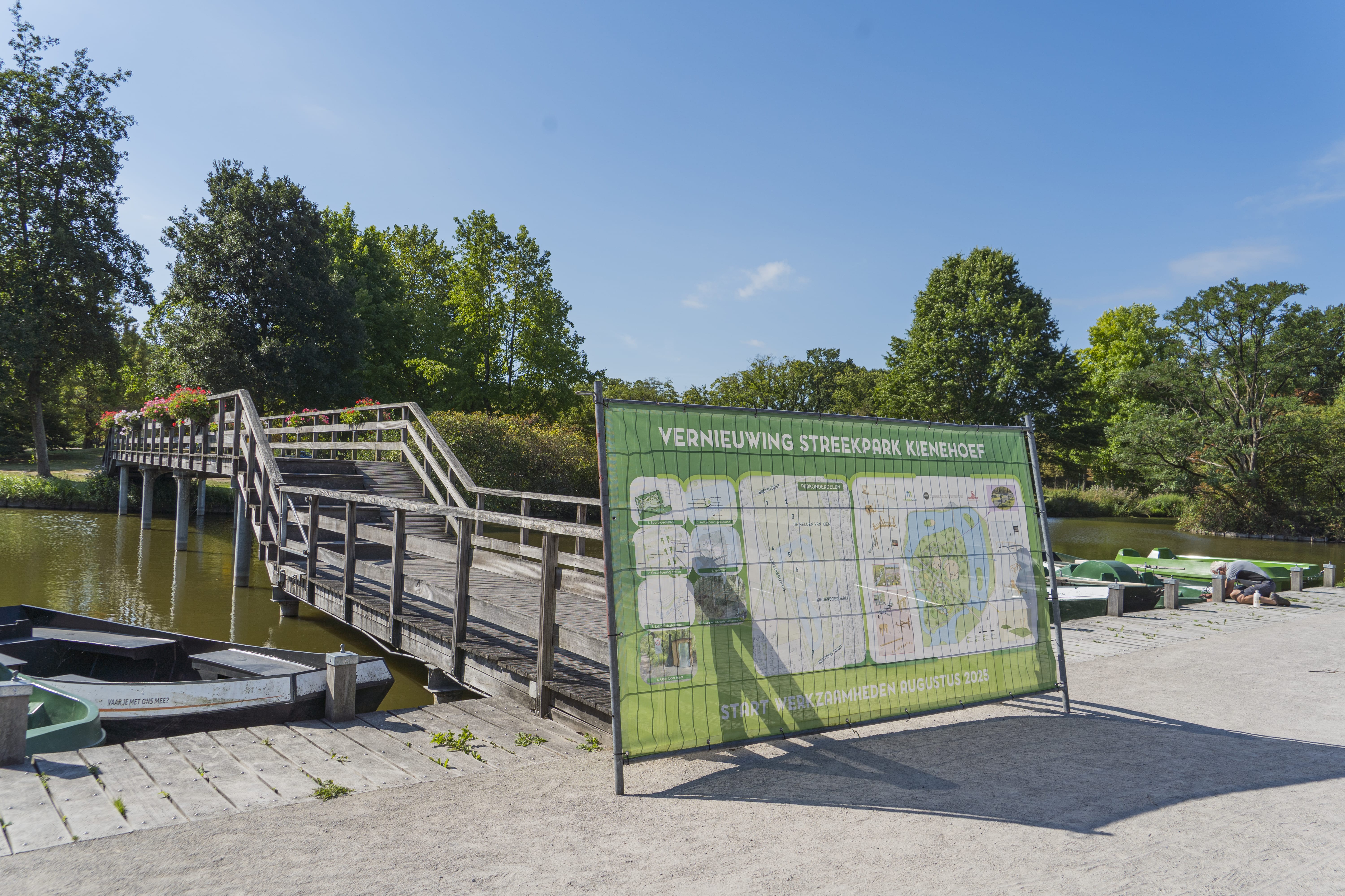 Onderdelen speeltuin worden hergebruikt