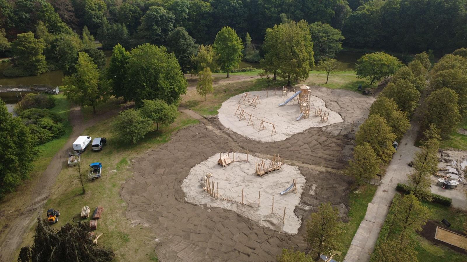 Speeltuin de Kienehoef laat zich al zien