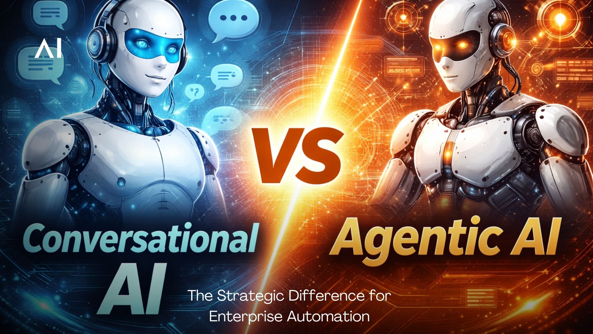Conversational AI vs Agentic AI: The Strategic Difference for Enterprise Automation