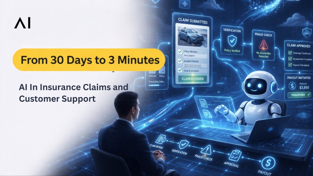 From 30 Days to 3 Minutes: How AI Is Automating Insurance Claims and Customer Support
