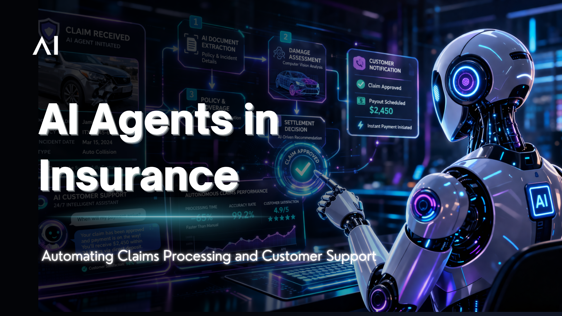 From 30 Days to 3 Minutes: How AI Is Automating Insurance Claims and Customer Support