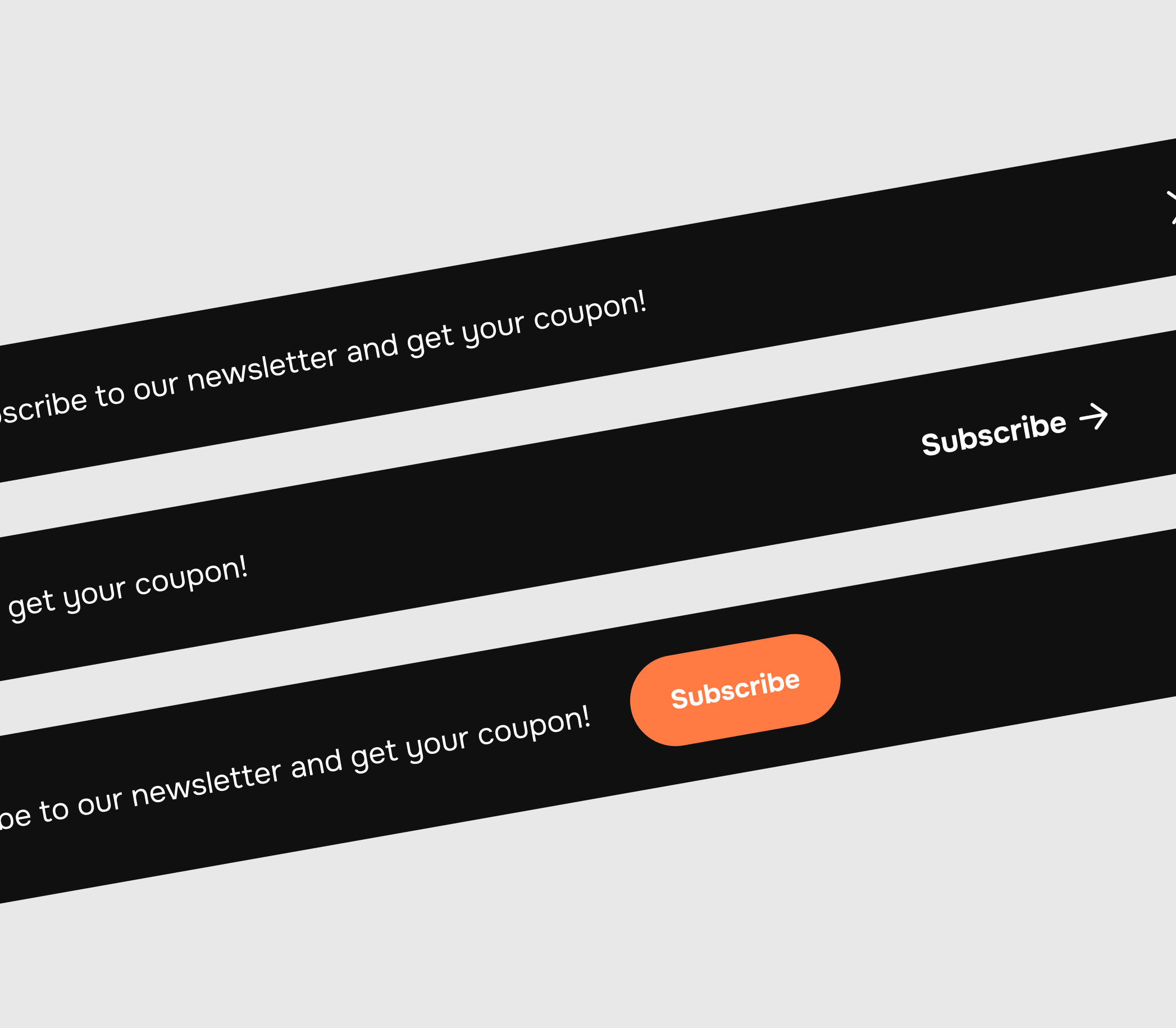 3 Notification Bars - Creativeplus Webflow Template