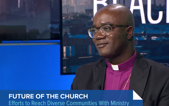 Presiding Bishop-elect Yehiel Curry interviewed by Chicago TV