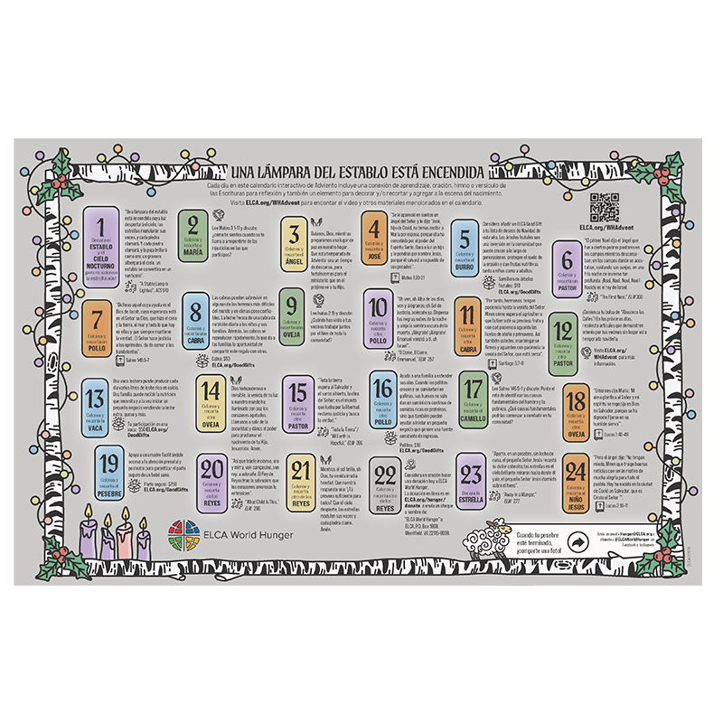 WH Advent Calendar - Spanish