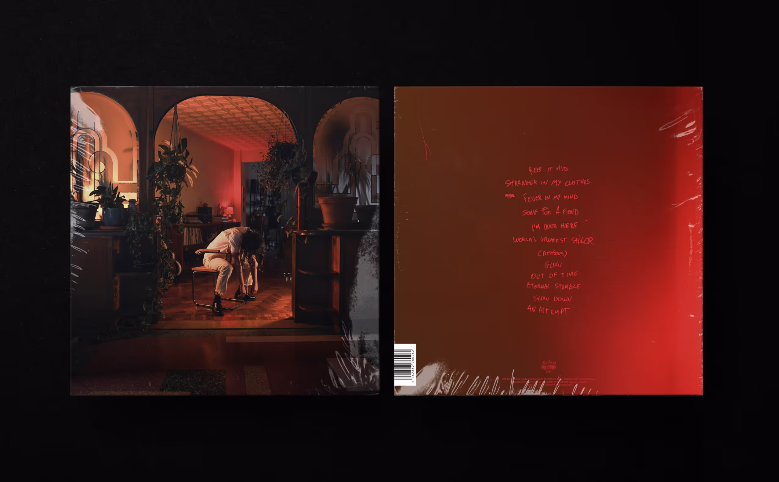Front and back of the album.