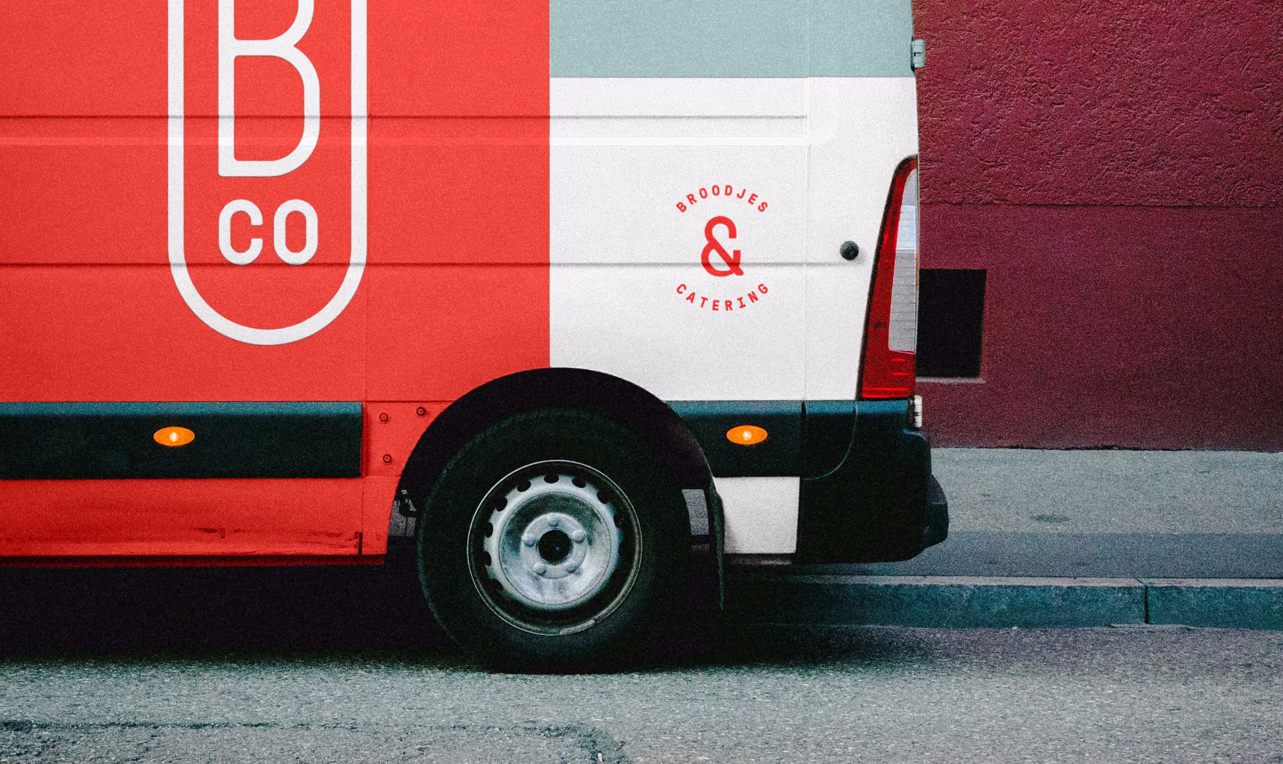 Een foodtruck van Broodjes & Co
