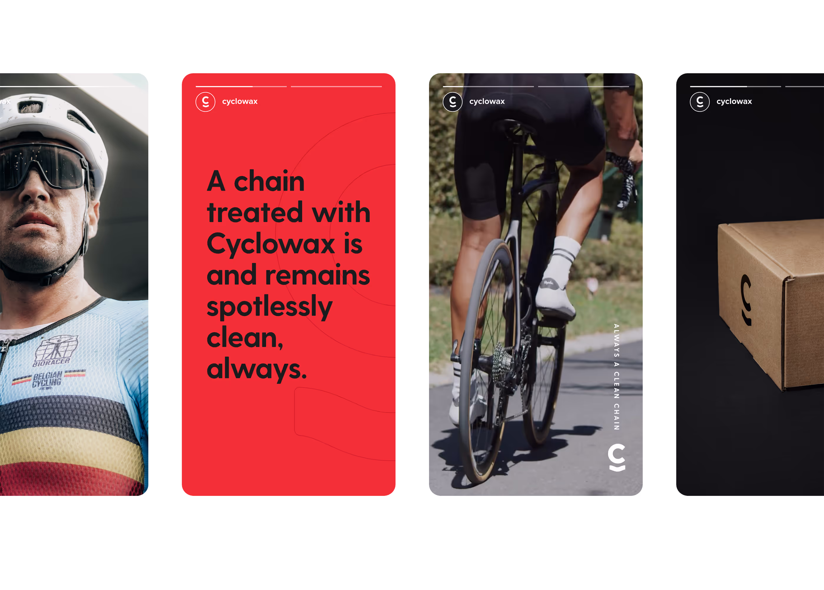 Cyclowax social media posts.