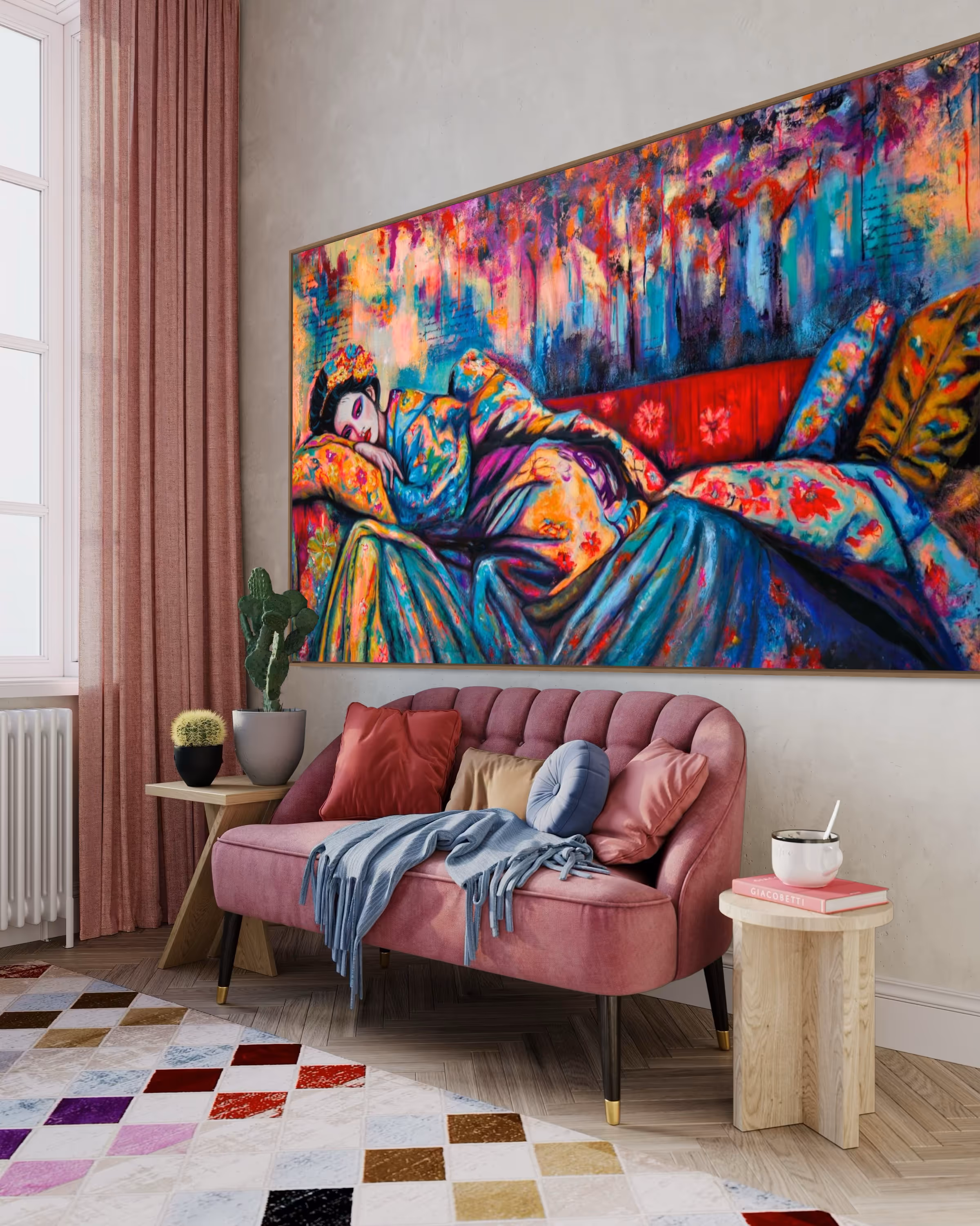 Stillness in Color - ORIGINAL - SOLD! - also available in Fine Art Print  (please ask for info)