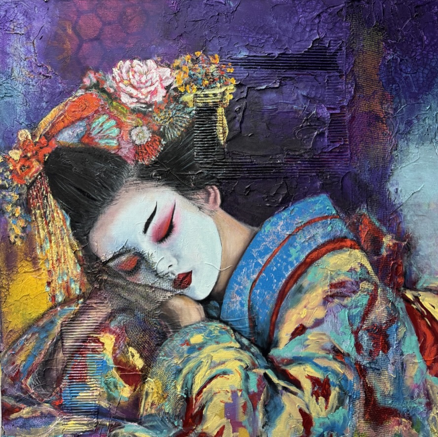 Silent Grace - ORIGINAL - also available in Fine Art Print- ( please ask for info)