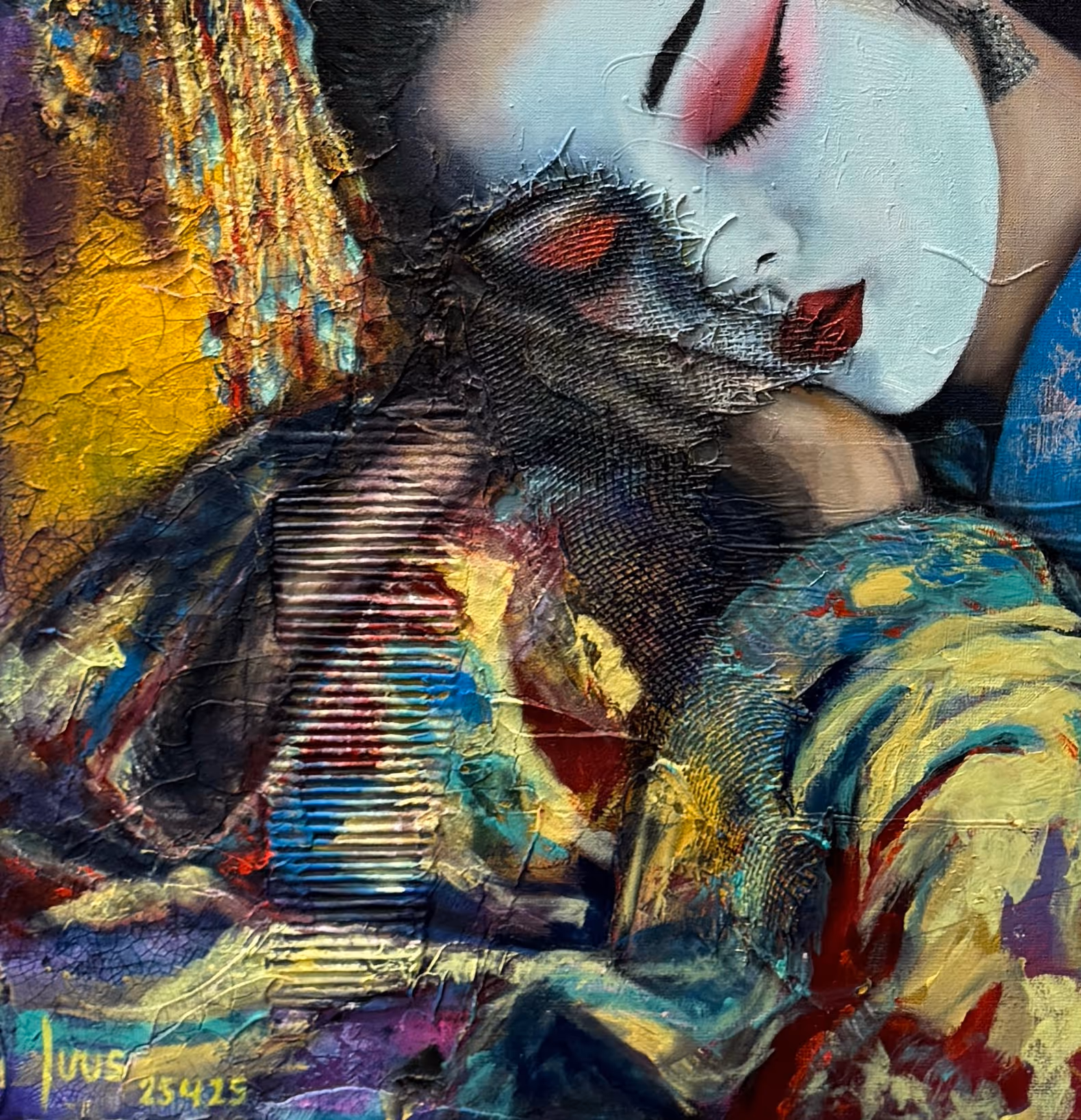 Silent Grace - ORIGINAL SOLD! - available in Fine Art Print- ( please ask for info)