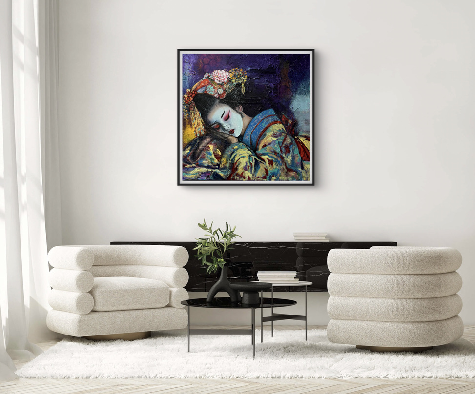 Silent Grace - ORIGINAL - also available in Fine Art Print- ( please ask for info)