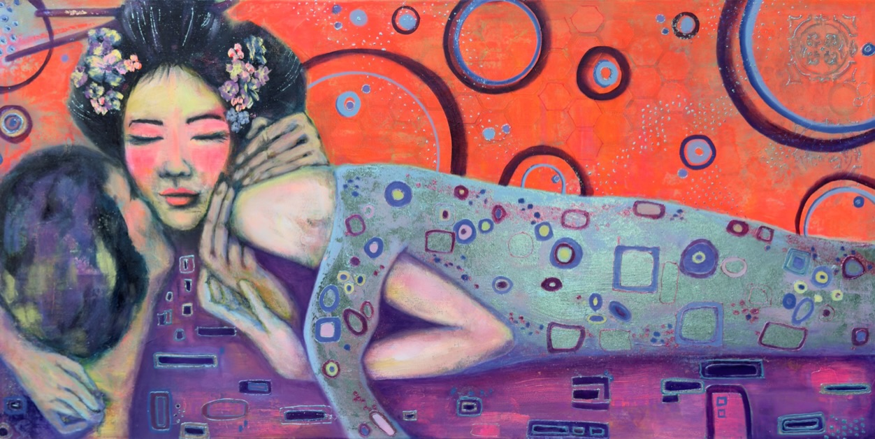 " Surrender" ORIGINAL - also available as Fine Art Print (- please ask for info)
